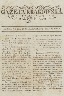 Gazeta Krakowska. 1824, nr 86