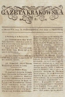 Gazeta Krakowska. 1824, nr 87