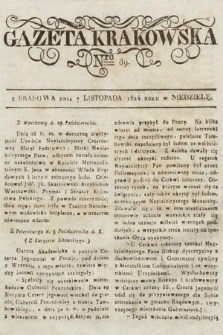 Gazeta Krakowska. 1824, nr 89