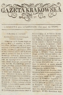 Gazeta Krakowska. 1824, nr 90