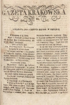 Gazeta Krakowska. 1818, nr 61