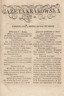 Gazeta Krakowska. 1818, nr 66