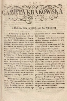 Gazeta Krakowska. 1818, nr 70