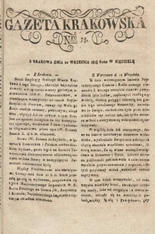 Gazeta Krakowska. 1818, nr 75