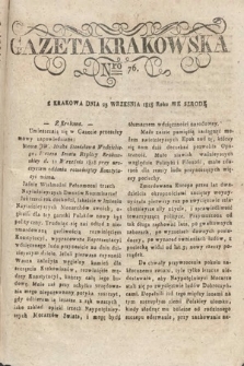Gazeta Krakowska. 1818, nr 76
