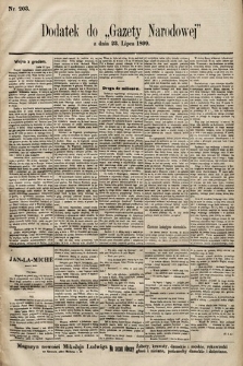 Gazeta Narodowa. 1899, nr 203