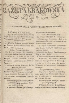 Gazeta Krakowska. 1818, nr 83