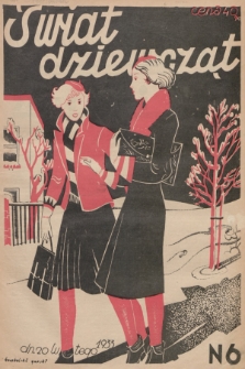 Świat Dziewcząt. R.1, 1933, nr 6