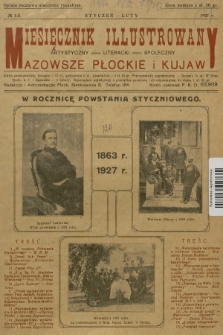 Mazowsze Płockie i Kujawy : miesięcznik illustrowany artystyczny, literacki, społeczny. 1927, nr 1-2