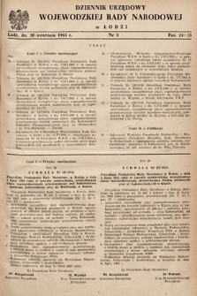 Dziennik Urzędowy Wojewódzkiej Rady Narodowej w Łodzi. 1963, nr 5