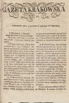 Gazeta Krakowska. 1818, nr 91