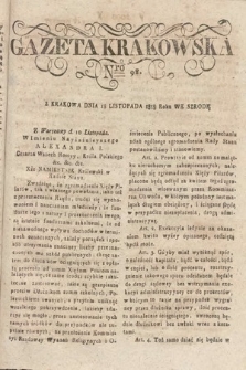 Gazeta Krakowska. 1818, nr 92