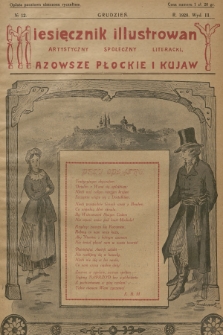Mazowsze Płockie i Kujawy : miesięcznik illustrowany artystyczny, społeczny, literacki. 1928, nr 12