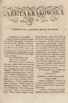Gazeta Krakowska. 1818, nr 94