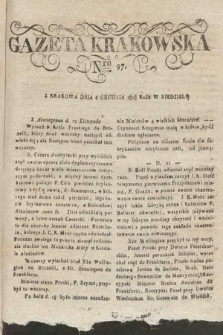 Gazeta Krakowska. 1818, nr 97