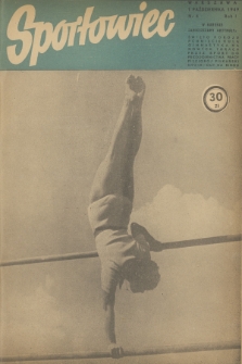 Sportowiec. R.1, 1949, nr 4
