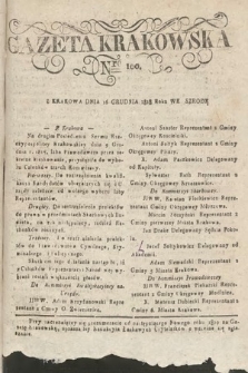 Gazeta Krakowska. 1818, nr 100