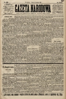 Gazeta Narodowa. 1899, nr 256