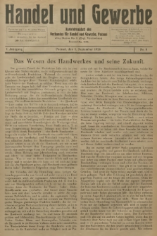 Handel und Gewerbe : Nachrichtenblatt des Verbandes für Handel und Gewerbe. Jg.1, 1926, No. 8