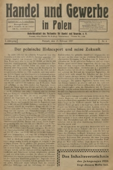 Handel und Gewerbe : Nachrichtenblatt des Verbandes für Handel und Gewerbe. Jg.2, 1927, nr 4