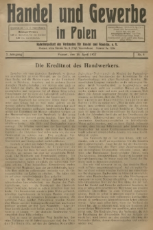Handel und Gewerbe : Nachrichtenblatt des Verbandes für Handel und Gewerbe. Jg.2, 1927, nr 8