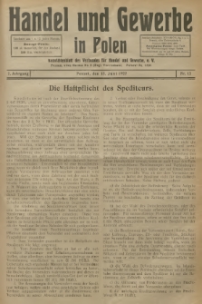 Handel und Gewerbe : Nachrichtenblatt des Verbandes für Handel und Gewerbe. Jg.2, 1927, nr 12