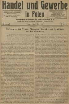 Handel und Gewerbe : Nachrichtenblatt des Verbandes für Handel und Gewerbe. Jg.2, 1927, nr 13