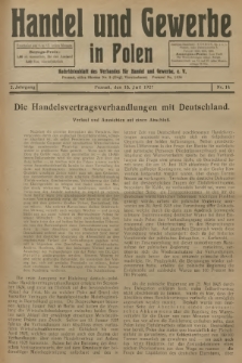 Handel und Gewerbe : Nachrichtenblatt des Verbandes für Handel und Gewerbe. Jg.2, 1927, nr 14