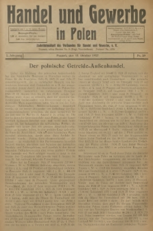 Handel und Gewerbe : Nachrichtenblatt des Verbandes für Handel und Gewerbe. Jg.2, 1927, nr 20