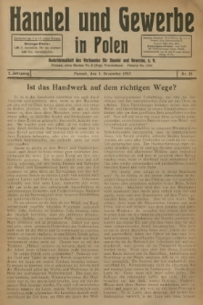 Handel und Gewerbe : Nachrichtenblatt des Verbandes für Handel und Gewerbe. Jg.2, 1927, nr 23