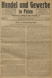 Handel und Gewerbe : Nachrichtenblatt des Verbandes für Handel und Gewerbe. Jg.3, 1928, nr 4