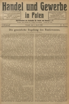 Handel und Gewerbe : Nachrichtenblatt des Verbandes für Handel und Gewerbe. Jg.3, 1928, nr 7
