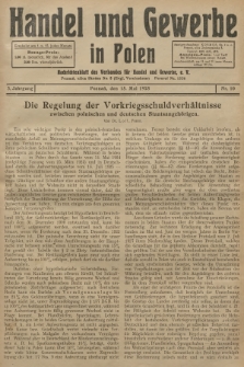 Handel und Gewerbe : Nachrichtenblatt des Verbandes für Handel und Gewerbe. Jg.3, 1928, nr 10
