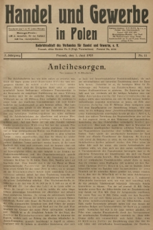 Handel und Gewerbe : Nachrichtenblatt des Verbandes für Handel und Gewerbe. Jg.3, 1928, nr 11