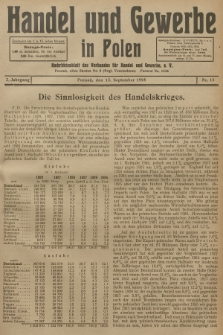 Handel und Gewerbe : Nachrichtenblatt des Verbandes für Handel und Gewerbe. Jg.3, 1928, nr 18