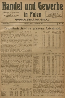 Handel und Gewerbe : Nachrichtenblatt des Verbandes für Handel und Gewerbe. Jg.3, 1928, nr 23