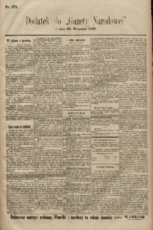 Gazeta Narodowa. 1899, nr 271