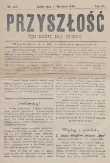 Przyszłość : organ narodowej partyi żydowskiej. R.2 (1893/1894), nr 23