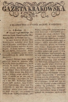 Gazeta Krakowska. 1822, nr 4