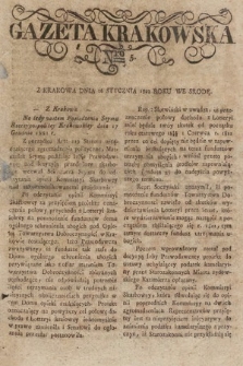 Gazeta Krakowska. 1822, nr 5