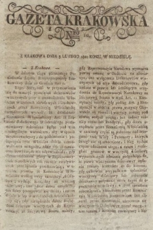 Gazeta Krakowska. 1822, nr 10