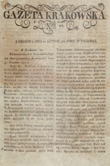Gazeta Krakowska. 1822, nr 16