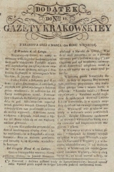Gazeta Krakowska. 1822, nr 19