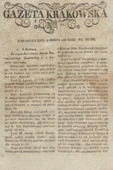 Gazeta Krakowska. 1822, nr 21