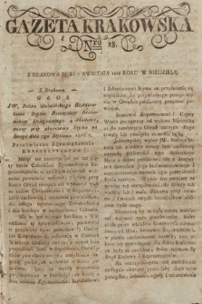 Gazeta Krakowska. 1822, nr 28