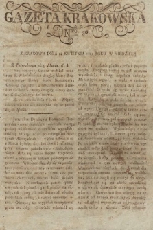Gazeta Krakowska. 1822, nr 30