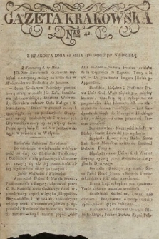 Gazeta Krakowska. 1822, nr 42