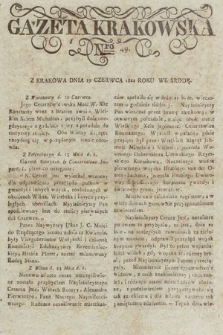 Gazeta Krakowska. 1822, nr 49