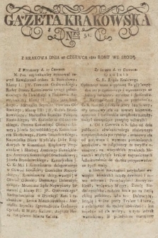 Gazeta Krakowska. 1822, nr 51