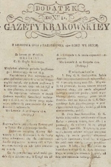 Gazeta Krakowska. 1822, nr 81